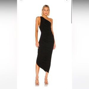 BLACK ONE SHOULDER DRESS- Norma Kamala (Diana Gown)
